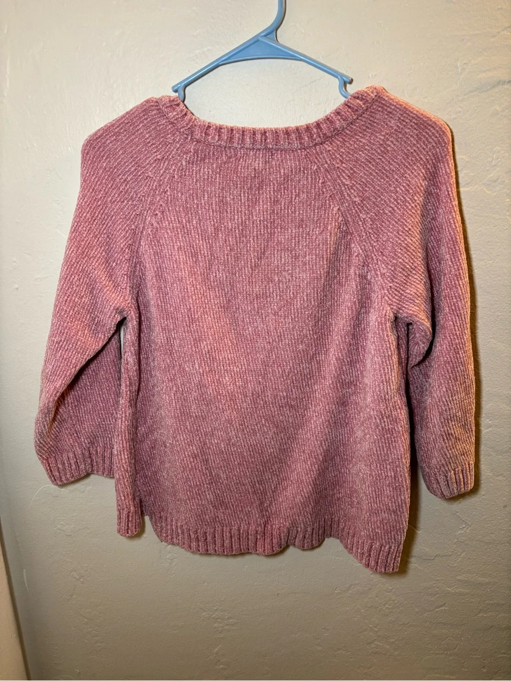 Children's Pink Sequin Butterfly Sweater -